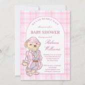 We kunnen bijna wachten op roze klassieke plaid ba kaart (Voorkant)