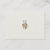 We kunnen bijna wachten op Schattigee Boho luierlo Informatiekaartje (Achterkant)