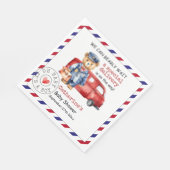 We kunnen bijna wachten op speciale levering Baby  Servet (Hoek)