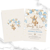 We kunnen bijna wachten op Teddy Bear Baby Boy Sho Kaart