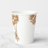 We kunnen bijna wachten op Teddy Bear ballon Papieren Bekers (Rechts)