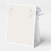 We kunnen bijna wachten op Teddy Bear op Cloud Bab Bedankdoosjes (Achterkant)