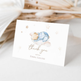 We kunnen bijna wachten op Teddy Bear op Cloud Bab Bedankkaart