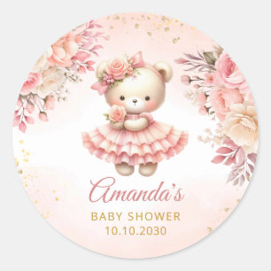 We kunnen bijna wachten op waterverf Boho Baby sho Ronde Sticker
