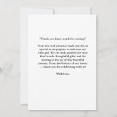 We kunnen bijna wachten roze hortensia Dank u kaar Kaart (Achterkant)