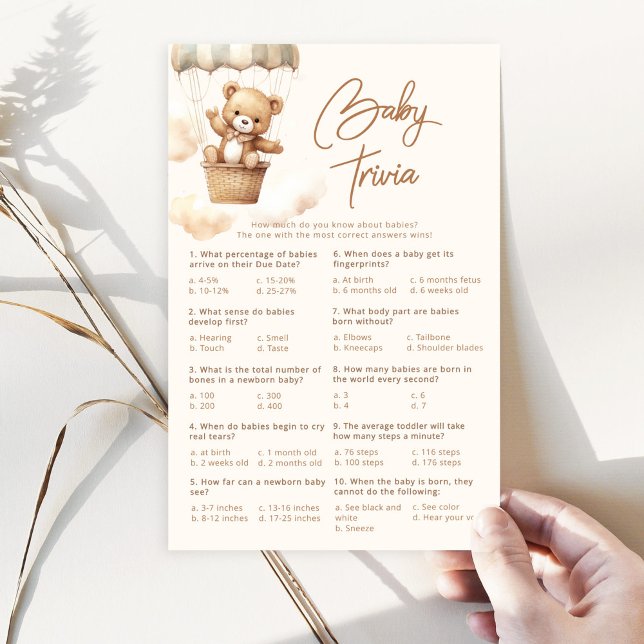 We kunnen bijna wachten teddybeer baby trivia spel (Creator heeft geüpload)