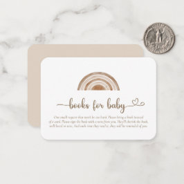 We kunnen boeken op Baby afwachten Notitiekaartje