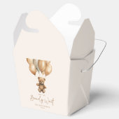 We kunnen boho Teddy Bear Baby shower afwachten. Bedankdoosjes (Geopend)