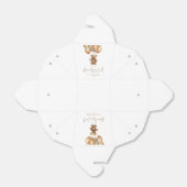 We kunnen boho Teddy Bear Baby shower afwachten. Bedankdoosjes (Uitgevouwen)