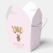 We kunnen boho Teddy Bear Baby shower afwachten. Bedankdoosjes (Geopend)