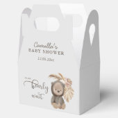 We kunnen boho Teddy Bear Baby shower afwachten. Bedankdoosjes (Geopend)