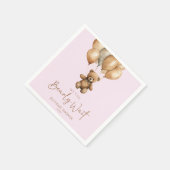 We kunnen boho Teddy Bear Baby shower afwachten. Servet (Hoek)