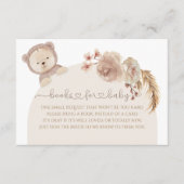 We kunnen boho Teddy Bear Books-aanvraag afwachten Informatiekaartje (Voorkant)
