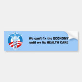 We kunnen de economie pas herstellen als we de gez bumpersticker (Voorkant)