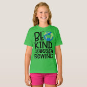 We kunnen de groene planeet niet terugwinden. t-shirt (Voorkant volledig)