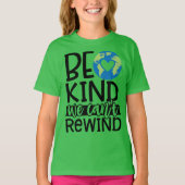 We kunnen de groene planeet niet terugwinden. t-shirt (Voorkant)