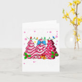 We kunnen de kerstverlichting tot januari X laten Kaart (Gele Bloem)