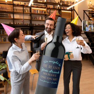 We kunnen de reden zijn dat je Boss Wine drink Wijn Etiket