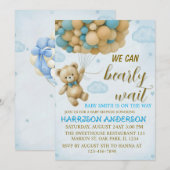 We kunnen de uitnodiging tot Baby shower afwachten (Voorkant / Achterkant)