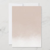 We kunnen de uitnodiging tot Baby shower afwachten (Achterkant)