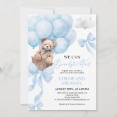 We kunnen de uitnodiging tot Baby shower afwachten (Voorkant)