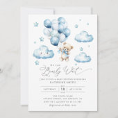 We kunnen de uitnodiging tot Baby shower afwachten (Voorkant)