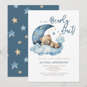 We kunnen de uitnodiging tot Baby shower afwachten (Voorkant / Achterkant)