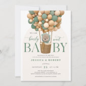 We kunnen de uitnodiging tot Baby shower afwachten (Voorkant)