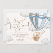 We kunnen de uitnodiging tot Baby shower afwachten (Voorkant)