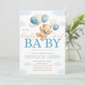 We kunnen de uitnodiging tot Baby shower afwachten (Staand voorkant)