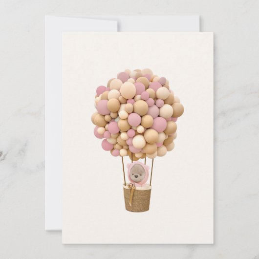 We kunnen de uitnodiging tot Baby shower afwachten (Achterkant)