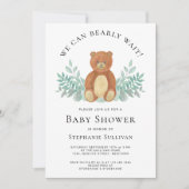 We kunnen de uitnodiging tot Baby shower afwachten (Voorkant)