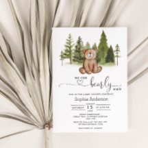 We kunnen de uitnodiging tot Baby shower afwachten