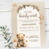 We kunnen de uitnodiging tot Baby shower afwachten