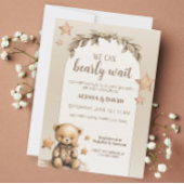 We kunnen de uitnodiging tot Baby shower afwachten