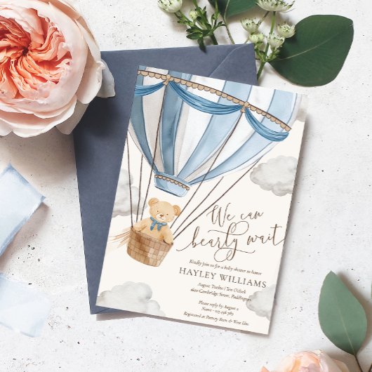 We kunnen de uitnodiging tot Baby shower afwachten