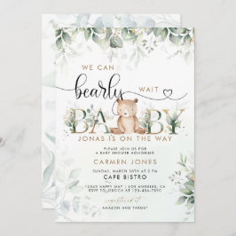 We kunnen de uitnodiging tot Baby shower afwachten