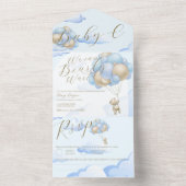 We kunnen de uitnodiging tot Baby shower afwachten (Binnen)