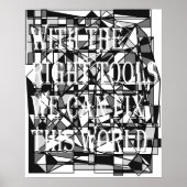 We kunnen dit Poster van de wereld oplossen (Voorkant)