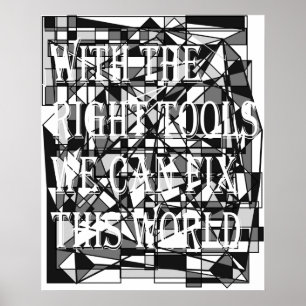 We kunnen dit Poster van de wereld oplossen