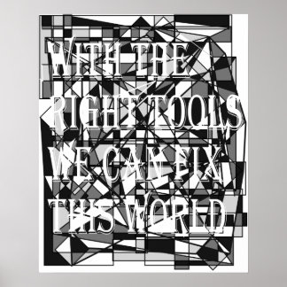 We kunnen dit Poster van de wereld oplossen