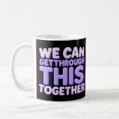 We Kunnen Dit Samen Doorkomen Koffiemok (Links)