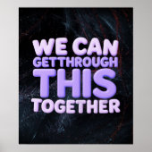We Kunnen Dit Samen Doorkomen Poster (Voorkant)