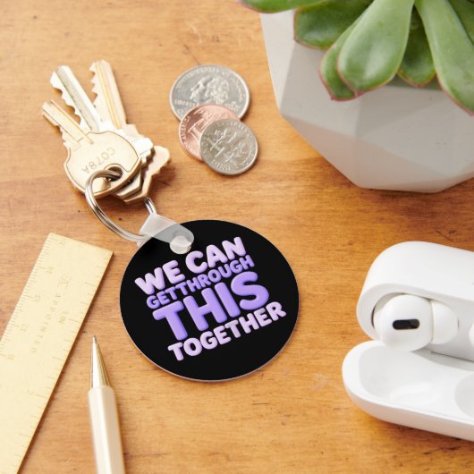 We kunnen dit samen doorstaan sleutelhanger (Bureau)