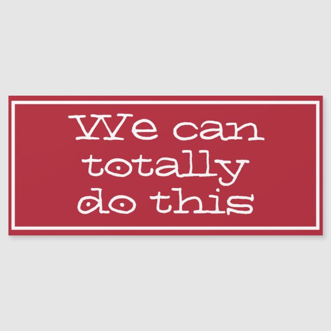 We kunnen dit volledig doen. Inspirerend prijsopga (Voorkant)