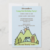 We kunnen een blauw kamp uitwachten. kaart (Voorkant)