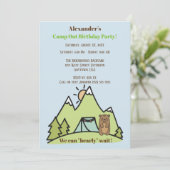 We kunnen een blauw kamp uitwachten. kaart (Staand voorkant)