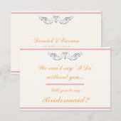 We kunnen geen 'I Do' zeggen Kaart (Voorkant / Achterkant)