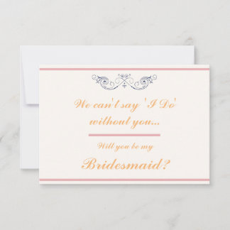 We kunnen geen 'I Do' zeggen Kaart