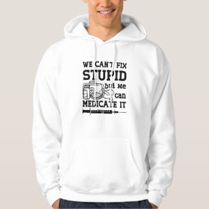 We kunnen geen onstuimige apotheker repareren hoodie